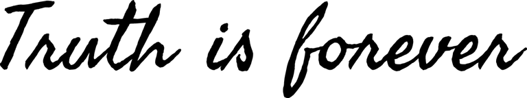 Truth is Forever logo