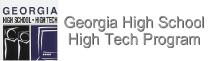 Georgia High School High Tech Program logo