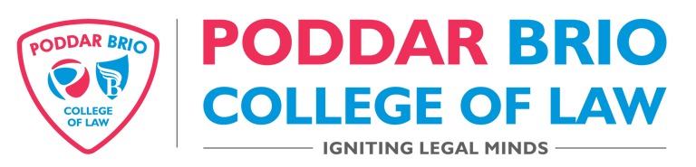 PODDAR LAW COLLEGE logo