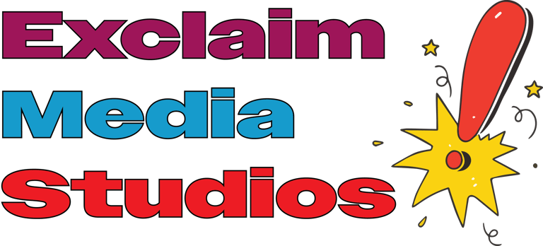 exclaim media studios logo