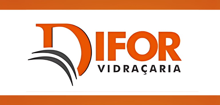 DIFOR Vidraçaria logo