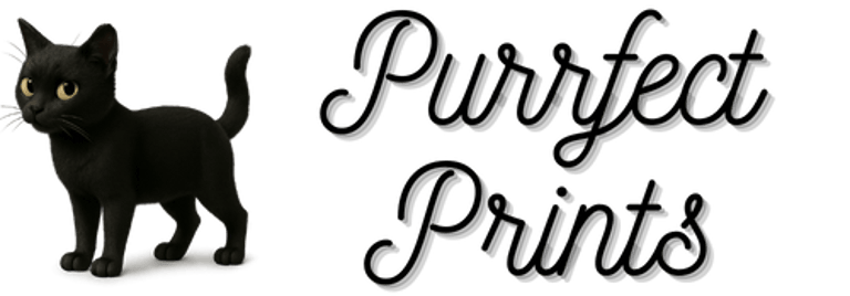 Purrfect Prints logo