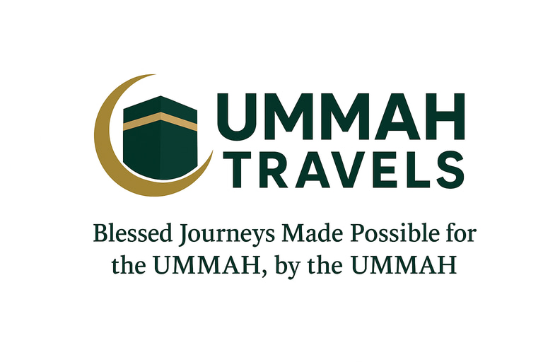 umrah and hajj travel agency logo