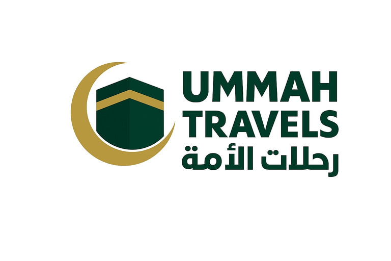umrah and hajj travel agency logo