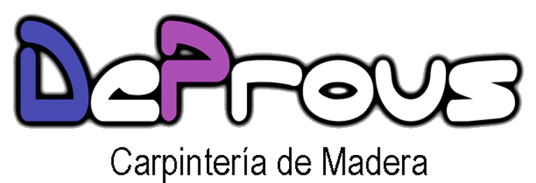 Deprous carpintería de madera logo