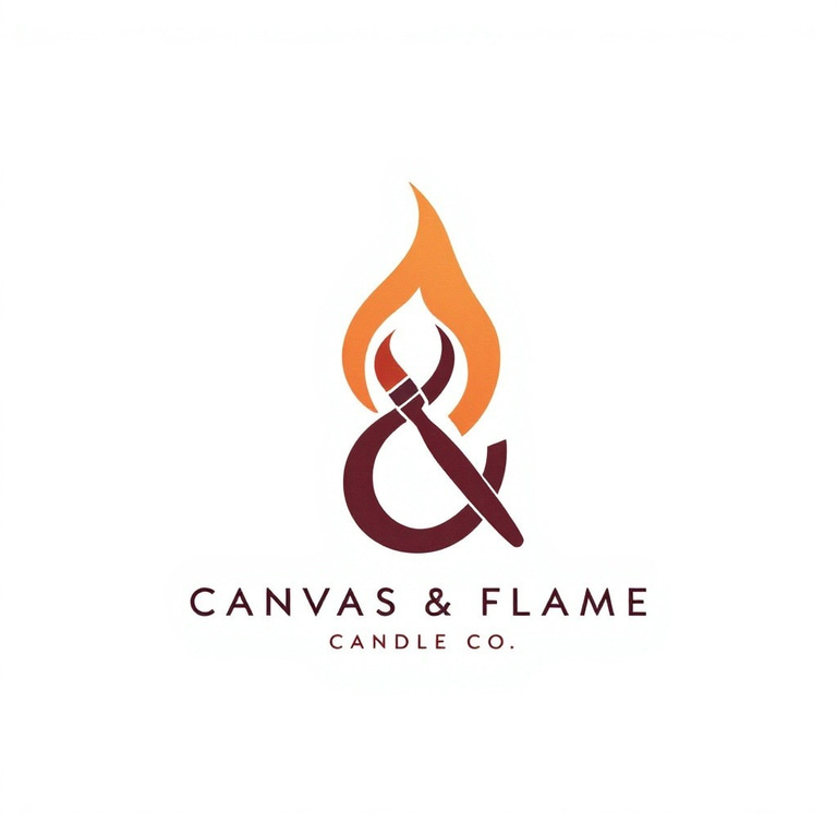 Canvas & Flame Aromatherapy logo
