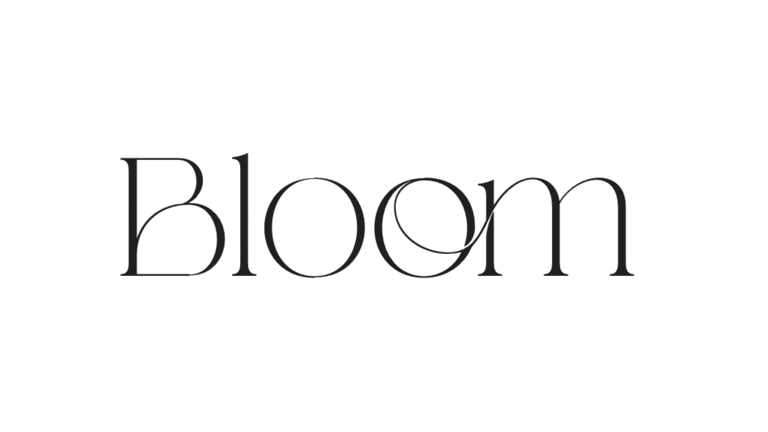 Bloom, atelier floral logo