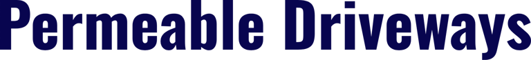 Permeable Driveways logo