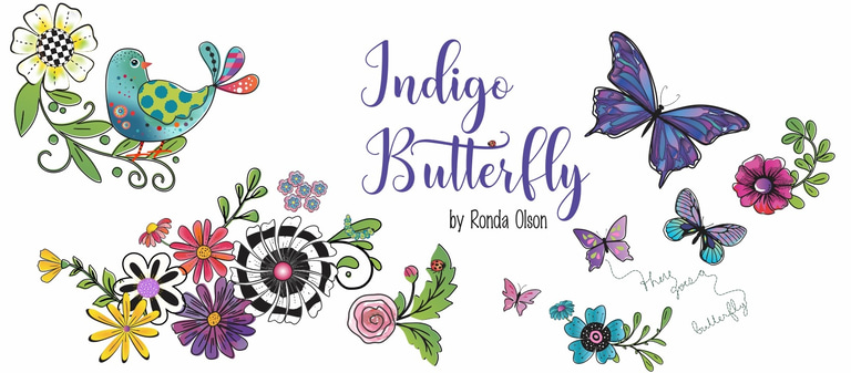 indigobutterfly logo