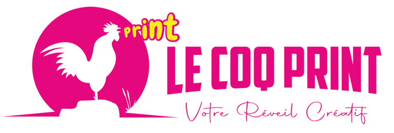 le coq print logo