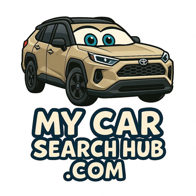 mycarsearchhub  Tools to help make car shopping easier and fun.  I work at a Toyota dealership logo