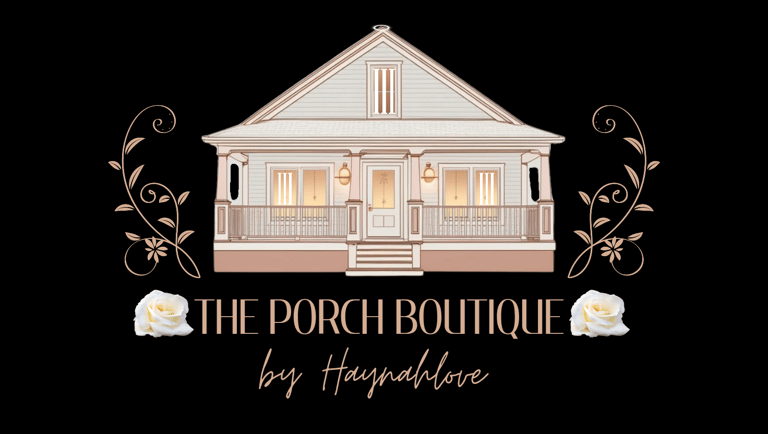 The Porch Boutique by Haynahlove þttttttttttkk logo