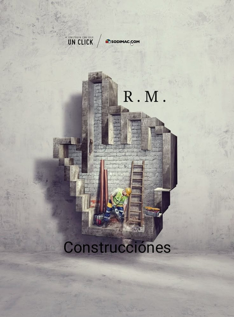 RM construcciones logo