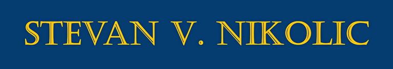 Stevan V. Nikolic logo
