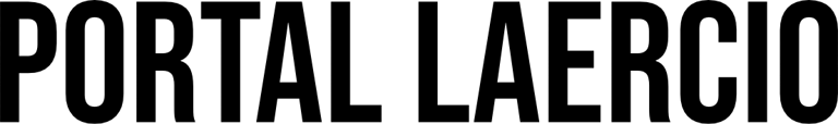 portal laercio com um robô logo