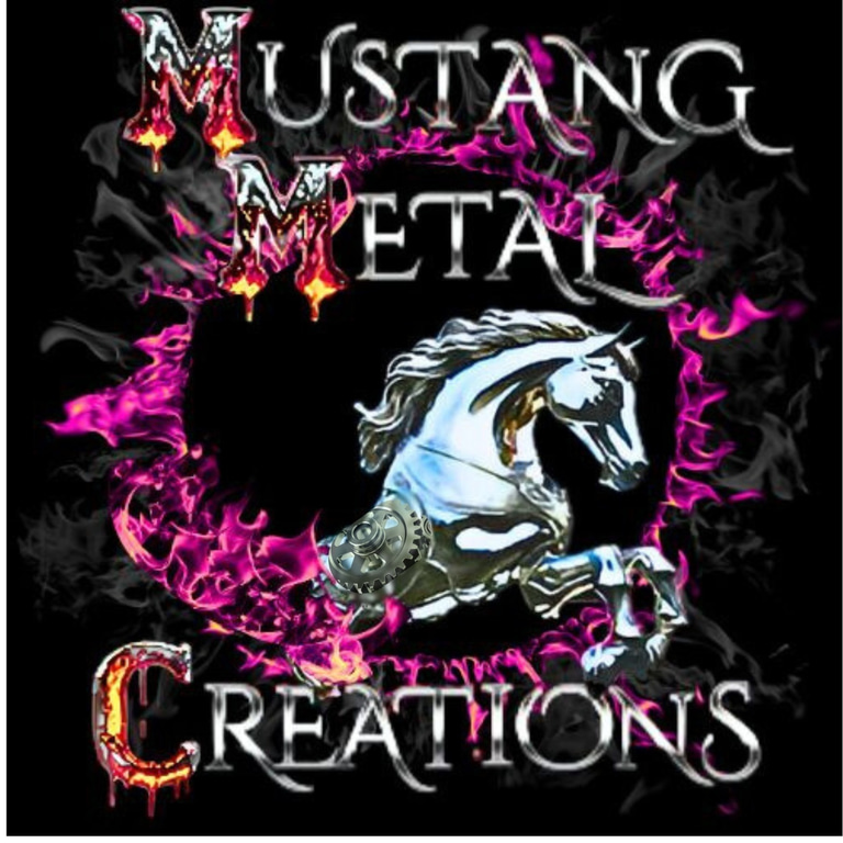 Mustang Metal Creations by Hawks Welding logo