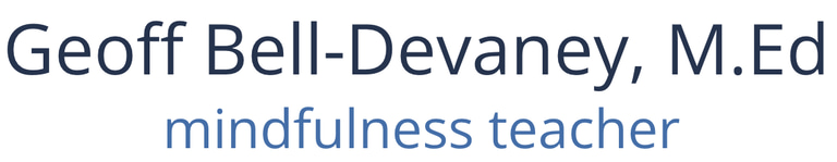 Geoff Bell-Devaney mindfulness teacher logo