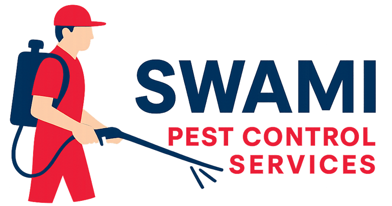 Swami pest control logo