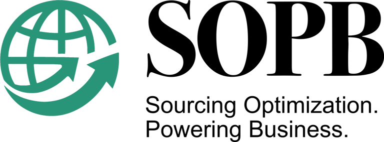 SOPB - Sourcing Optimization. Powering Business. logo