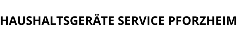 Haushaltsgeräte Service Pforzheim logo