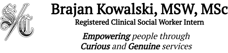 Brajan Kowalski, MSW, MSc, LSW, RCSWI logo