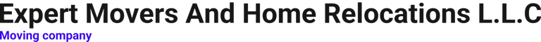 Expert Movers And Home Relocations L.L.C logo