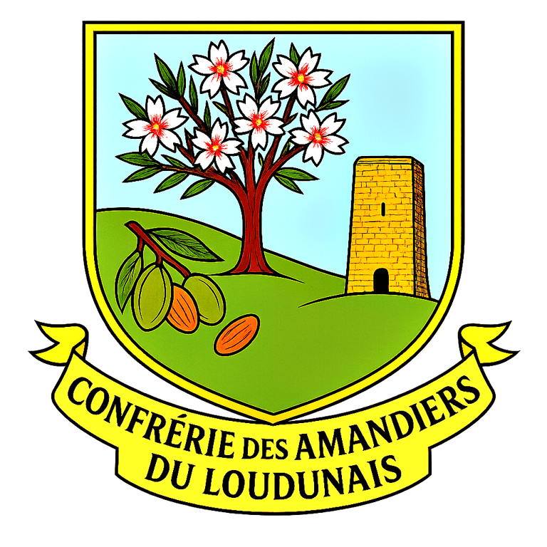 Confrérie des Amandiers du Loudunais logo