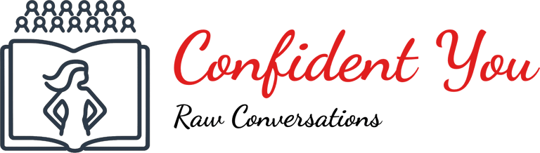 Confident You Book - Raw Conversations logo