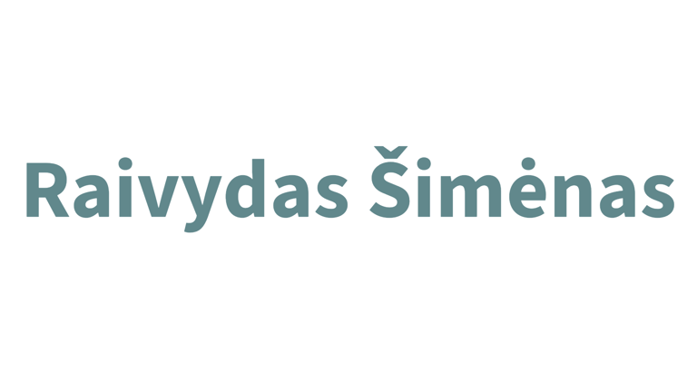 Raivydas Šimėnas logo