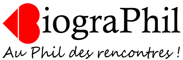 Votre biogaphie de rencontre avec BiograPhil logo