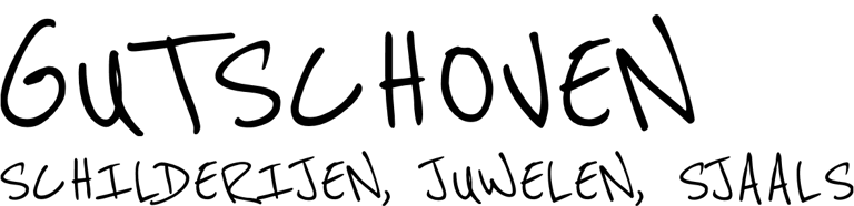 Gutschoven Schilderijen, juwelen en sjaals logo