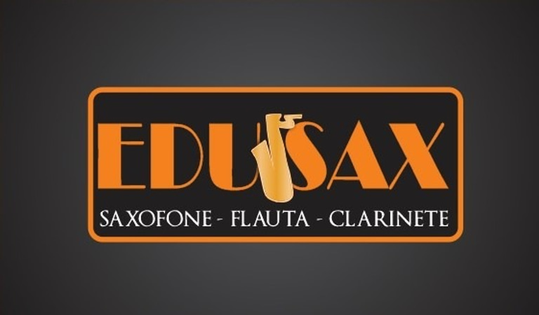 EDUSAX Aulas de Saxofone, Flauta e Clarinete logo