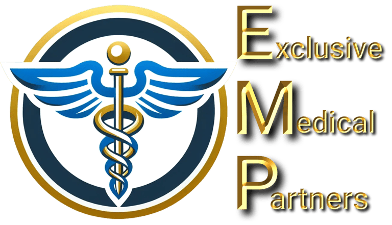 EXCLUSIVE MEDICAL PARTNERS logo