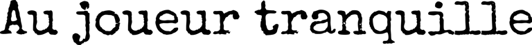 Au joueur tranquille logo