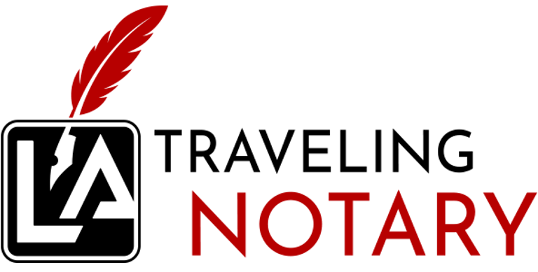 LA Traveling Notary logo