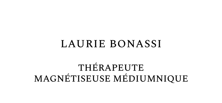Laurie Bonassi - Médium Guérisseuse  logo