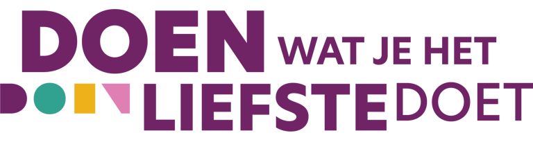 Doen wat je het liefste doet logo