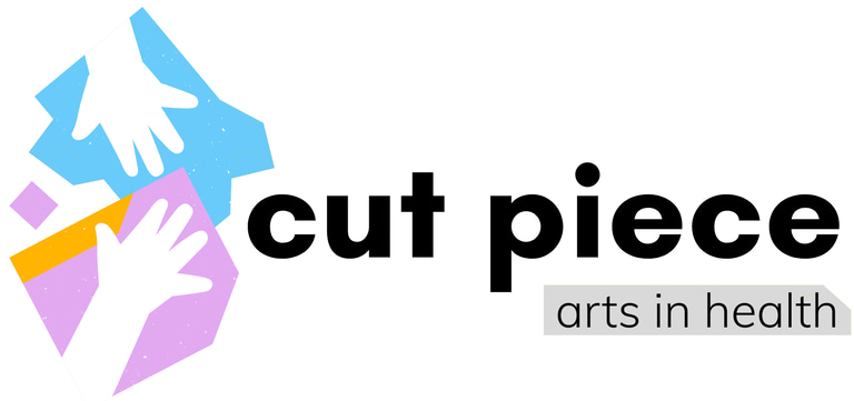 cut piece | Arts in Health logo