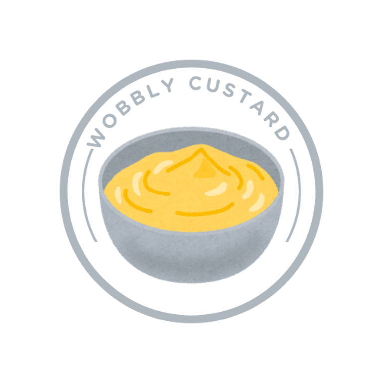 Wobbly Custard logo