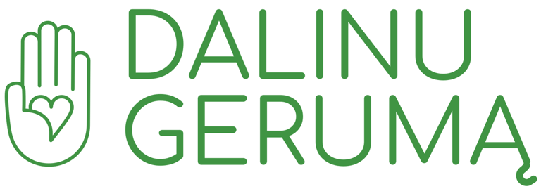 Dalinu gerumą logo