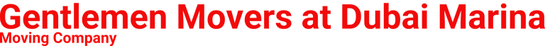 Gentlemen Movers at Dubai Marina logo