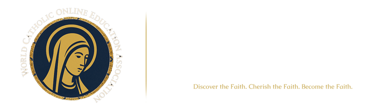 World Catholic Online Education Association (WCOEA) logo