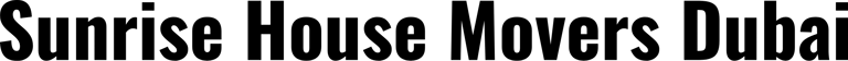 Sunrise House Movers Dubai logo