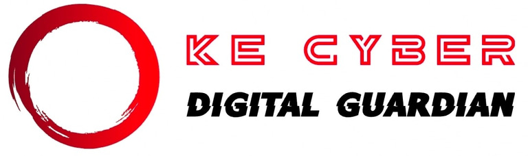 KE CYBER logo
