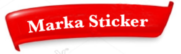 Marka Sticker Baskı logo