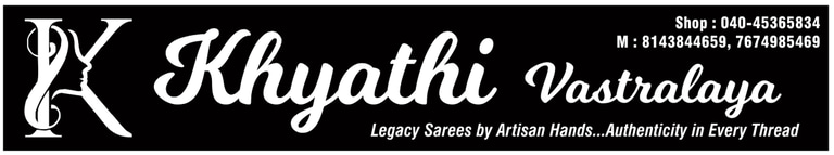 Khyathi Vastralaya logo