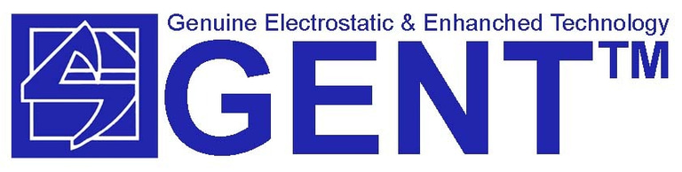 GENT Genuine Electrostatic & Enhanched Technology logo