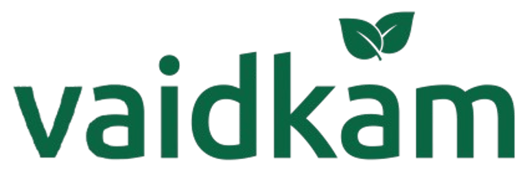 Krushivaidam prakrutik farm logo
