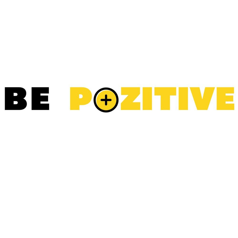 BE POZITIVE logo