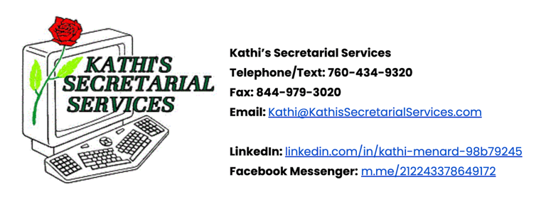 Kathi's Secretarial Services logo
